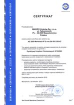 Certyfikat AD 2000 Merkblatt HP0 - Spełnienie wymagań spawalniczych do produkcji urządzeń ciśnieniowych 